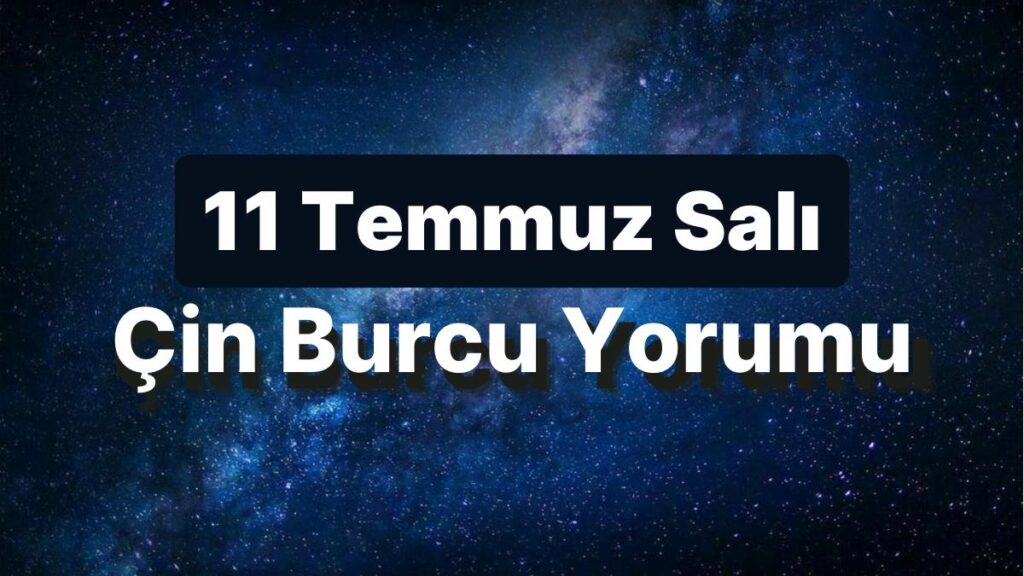 Ulaş Utku Bozdoğan: 11 Temmuz Salı Çin Burcuna Nazaran Günün Nasıl Geçecek? 49