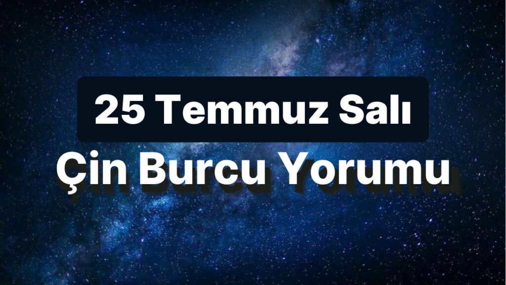 Ulaş Utku Bozdoğan: 25 Temmuz Salı Çin Burcuna Nazaran Günün Nasıl Geçecek? 49